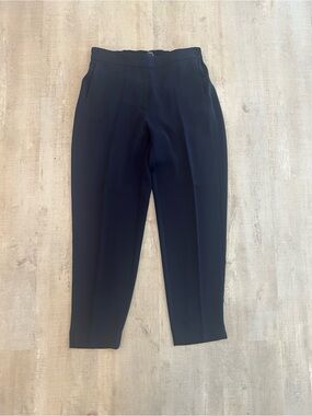J. Crew Women's Navy Cropped Tapered Pants